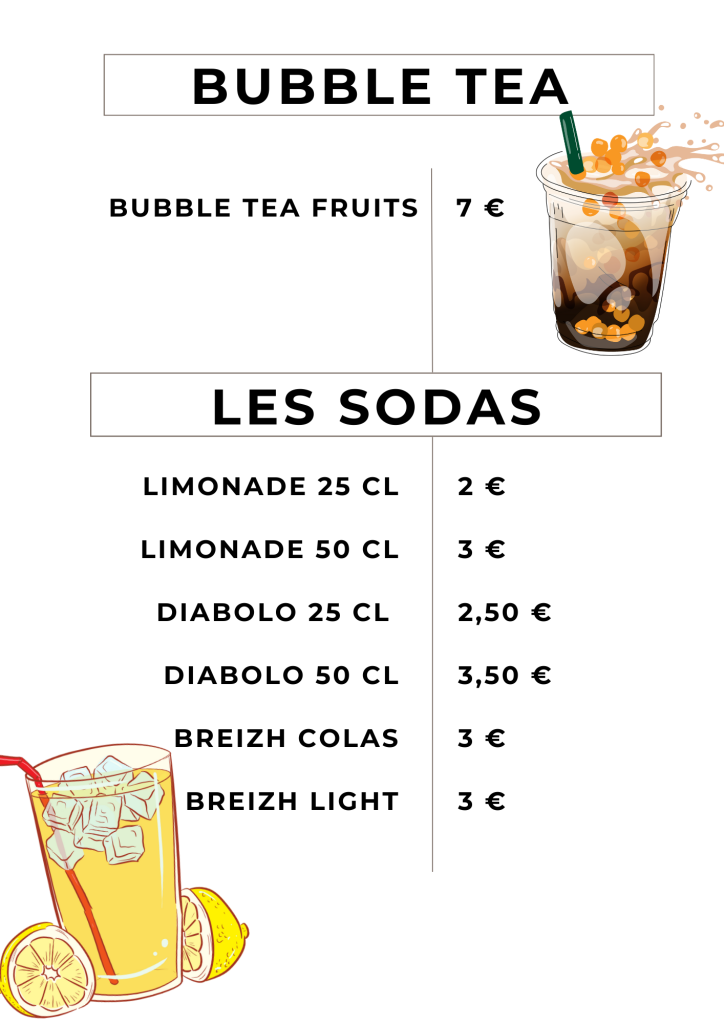 bubble tea soda